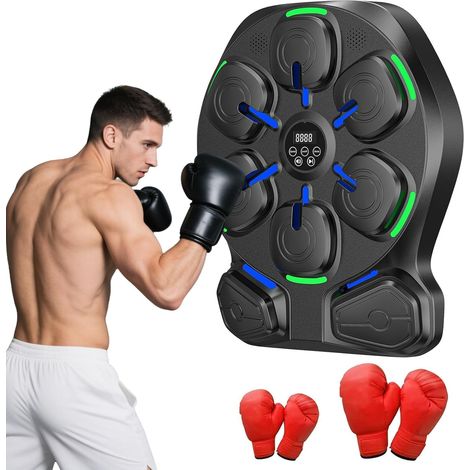 Machine de Boxe Musicale LED Bluetooth avec 9 Vitesses et Compteur (1/5)
