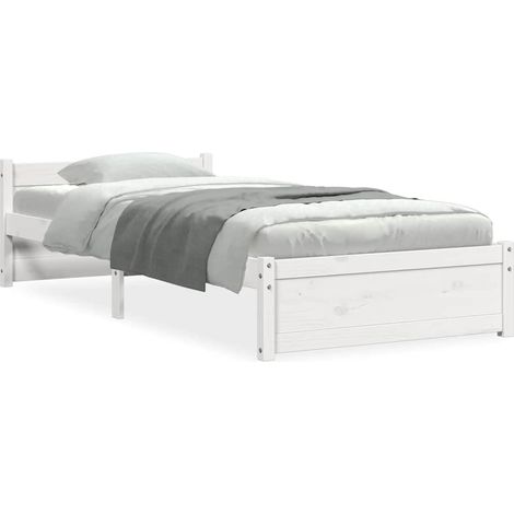 Maison Exclusive - Estructura de cama sin colchón madera maciza b