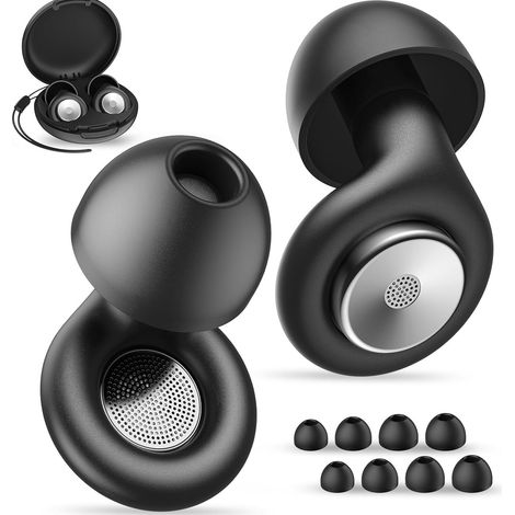 Hochleistungs-Silikon-Ohrstöpsel zum Schlafen, geräuschdämpfend – In-Ear-Design zur Geräuschreduzierung (1/5)