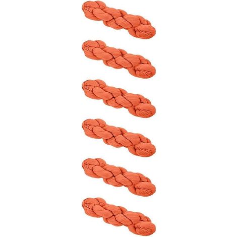 Lot de 6 orange Cheesecloth table chemin Gauze table chemin 10 Feet long Translucent (1/5)