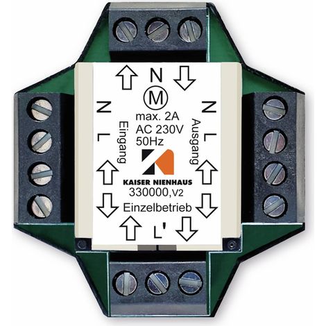 KAISER NIENHAUS Appareil de commande multiple 2 moteurs, volets roulants (1/3)