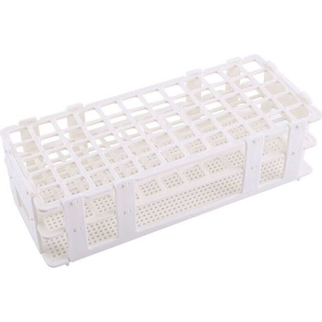 Support de tubes à essai en plastique, 60 trous, support de rangement pour laboratoire, 3 niveaux, trou de 16 mm, 1 pièce
