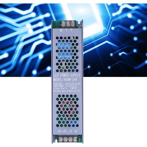 Alimentation à découpage magnétique 400 W, pleine puissance, bande magnétique noire, pour éclairage magnétique, AC175-250 V/24 V (1/5)