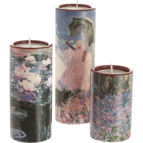3 Porte-Bougies MONET (1/2)