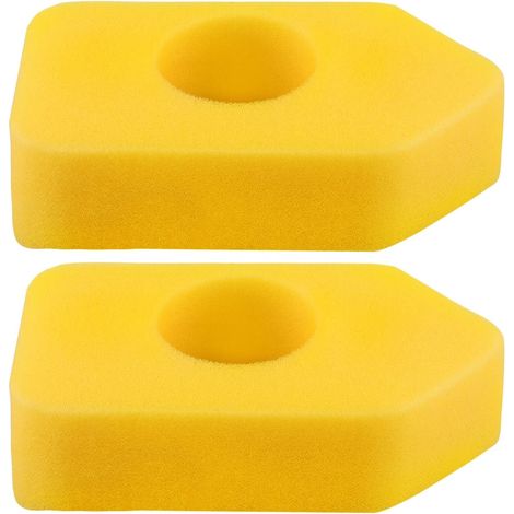 Lot de 2 filtres à air 698369 pour Briggs & Stratton 4216 5086K 5088 5088H 5099 698369 MTD 490-200-0011 Craftsman SPA8S1062853001