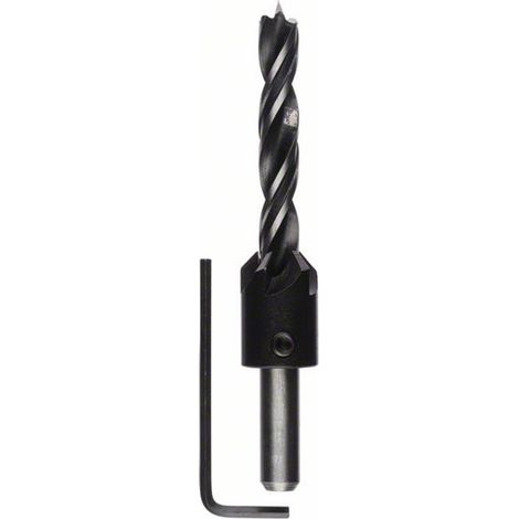 Bosch Holzspiralbohrer mit 90°-Senker, 10 mm, 20 mm (1/5)