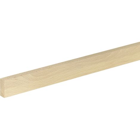 FN Neuhofer Flachleiste 95 cm 29 x 13 mm Buche Leisten (1/2)