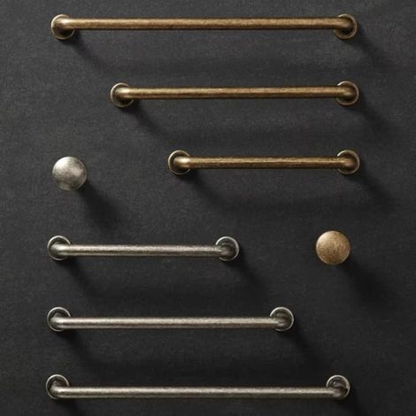 Poignées de meubles vintage en bronze style nordique pour (1/2)