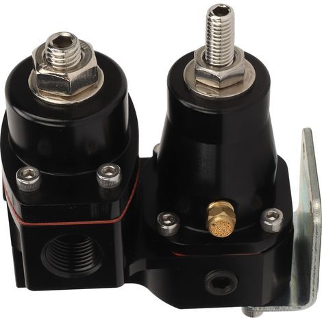 Régulateur de pression de carburant à deux étages, Construction métallique 13220 pour Conversion EFI en carburateur, voiture et camion (1/5)