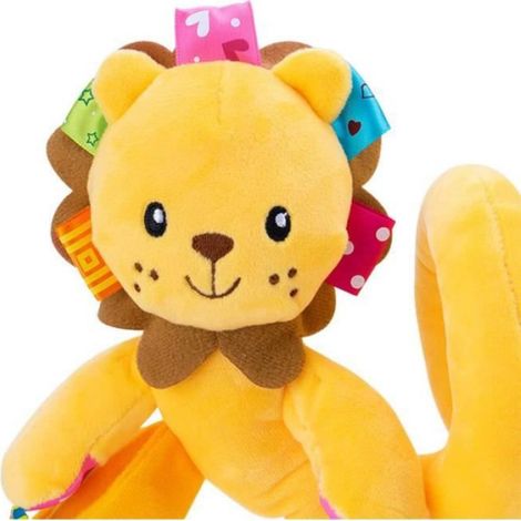Spirale D'Activités Bébé - Jouet Éveil Tissu Doux - Pour Poussette Berceau Siège Auto - 1 Pièce (1/4)