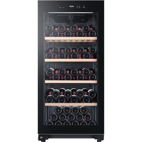 Haier HWS116GAE Weinkühlschrank Schwarz 116 Flaschen