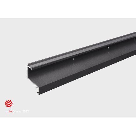 Novovierteaguas Eclipse XS Alu 35x2500 Oxido gris-147