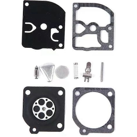 Kit de réparation de carburateur pour tronçonneuse Jonsered 2041 2050 400 510 et Zama C1Q-EL1 C1Q-EL10 C1Q-M43 (accessoires inclus)