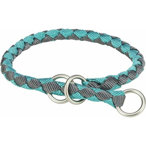 Collare da addestramento Trixie Cavo Grafite Azzurro Chiaro 39-45 cm (1/2)
