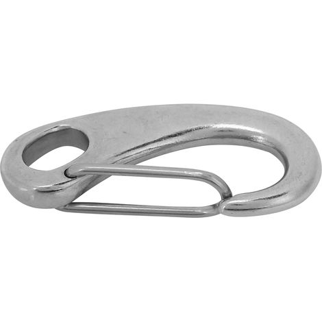 Moschettone in acciaio inox per accessori subacquei, kit di bulloni a sgancio rapido, grillo da 70 mm (1/5)