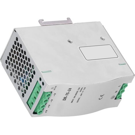 BERM Schaltnetzteil DIN-Schienenschalter Transformator Treiber DR7524 100–240 V AC (1/5)