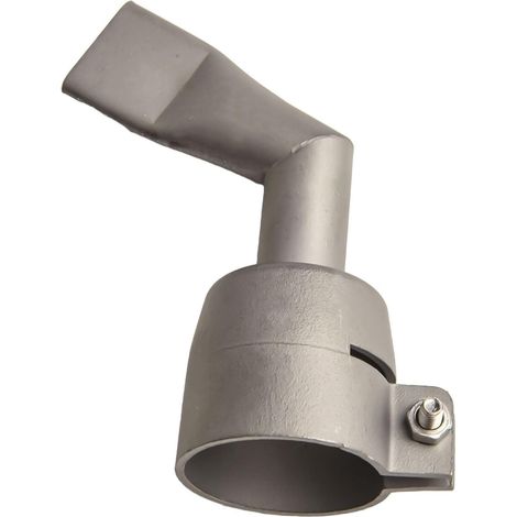 Buse de soudure à fente plate coudée à 120 degrés pour soudage de feuilles en PVC et plastique, compatible avec HLTE et autres soudeurs à air chaud 20 mm (1/5)