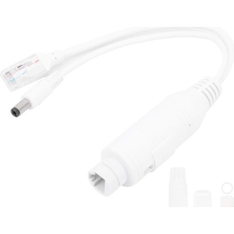 Repartiteur POE 48V to 12V, cable adapter waterproof, Module power supply for camera IP (1/5)