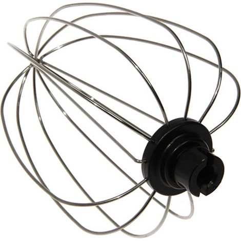 Fouet d'origine pour robot ménager Kenwood – Compatible avec modèles 1598/1 et 1598 BB4377673 – Ustensile de pâtisserie en acier inoxydable – Ariete