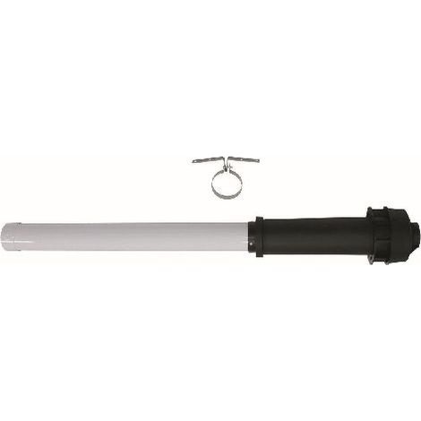 Vaillant – Ventouse verticale 60/100 terminale ocre – Collier pour fumisterie – Pour espaces confinés – Résistant aux températures élevées