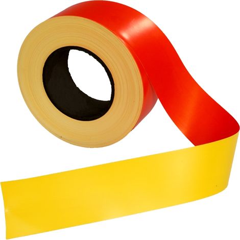 Ruban forte épaisseur 50mmx50m Rouge ou Jaune - 3139112