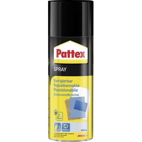 Pattex Power Spray colle repositionable 400ml (Par 6) (1/4)