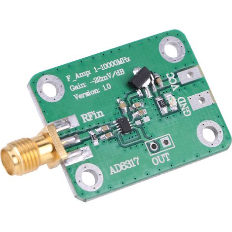 1M-10000MHz AD8317 Hochfrequenz-Logarithmusdetektor-Leistungsmesser (1/5)
