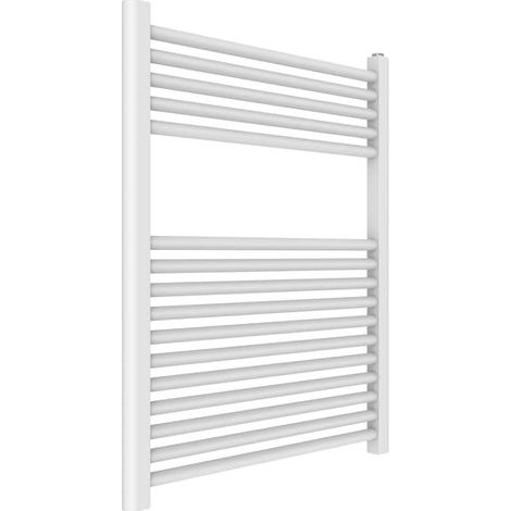 Chauffe-serviettes salle de bain - Radiateur décoration acier moderne - 650 x 770 9011 (1/2)