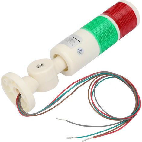 Voyant d'avertissement de machine 24 V CC, indicateur LED, signal d'avertissement constant (1/5)
