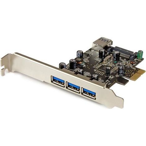 Controladora Pcie Startech Usb 3.0 3P Ext + 1P Int (1/2)