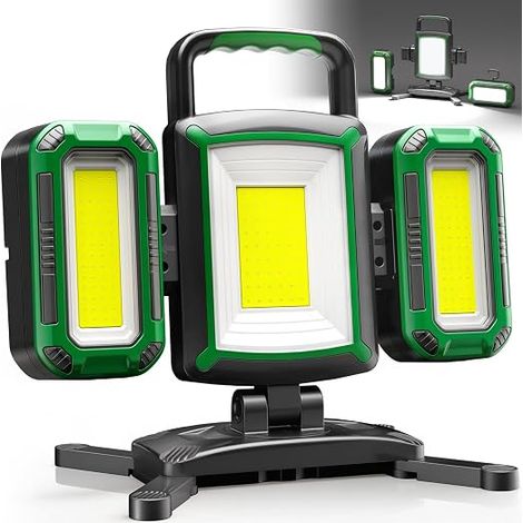 5000LM Rechargeable LED Floodlight Detachable Construction Site (1/5)