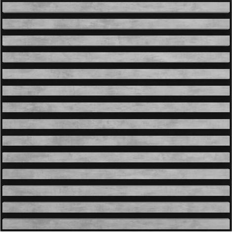 4 x PANNELLO FONOASSORBENTE ARGENTO 1762 60X1,8X 60 CM