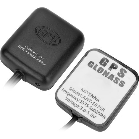 Amplificateur de signal GPS ANT-1573 pour voiture, antenne aérienne récepteur de navigation auto, amélioration réception satellite, installation facile. (1/5)