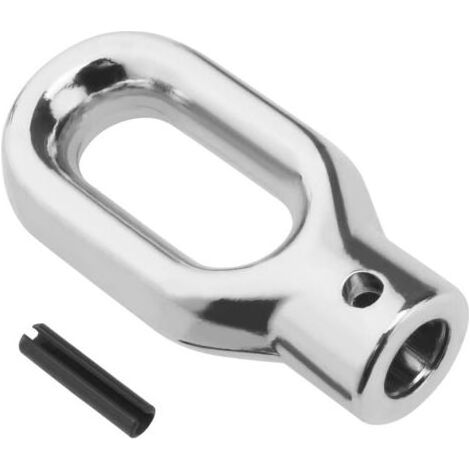 Kaelt - 1 Crochet Anneau Levage Auvent Alliage Aluminium Filetage M10 Pour Store Extérieur (1/5)