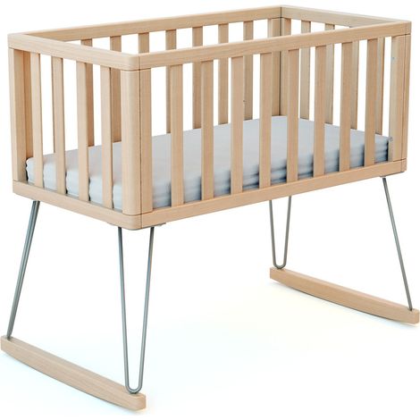 JURABABY - Berceau à bascule ONLY en bois (1/5)