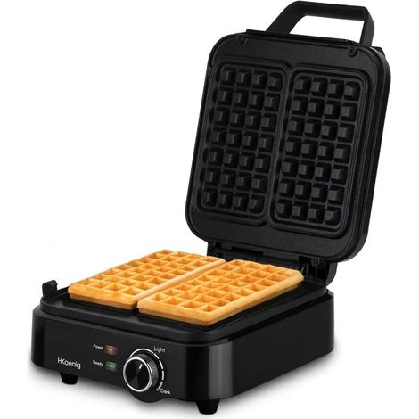 Gofrera h.koenig gfx420 1200W placas antiadherentes (1/3)