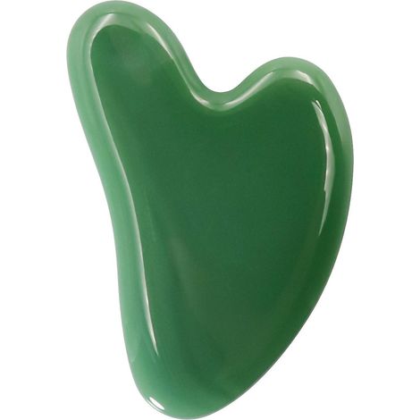 pierre De Quartz Naturelle Sculpture Polie Gua Sha Conseil Grattage Outil De Massage Du Visage Du Corps, Plaque De Mise Au Rebut De Cristal De Re (1/5)