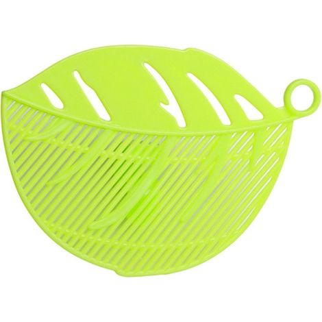 Passoire à riz résistante, outil de nettoyage pour haricots et pois, pinces de cuisine (verte) (1/4)