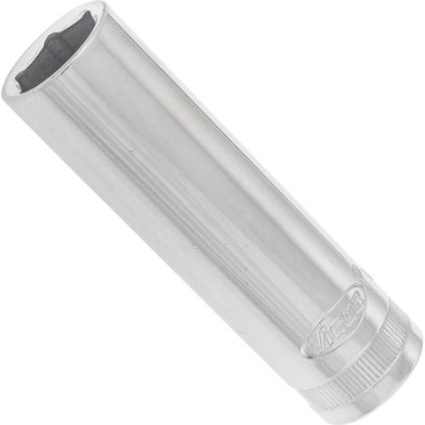 VIGOR Douille longue 1/2" carré creux 12,5 mm, profil hexagonal extérieur V2586N, 77 mm