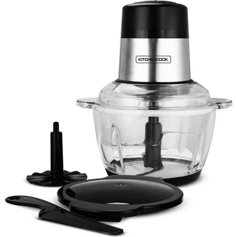 Hachoir électrique 2l Avec Lames En Inox Mixpod2000 Inox Kitchencook (1/5)