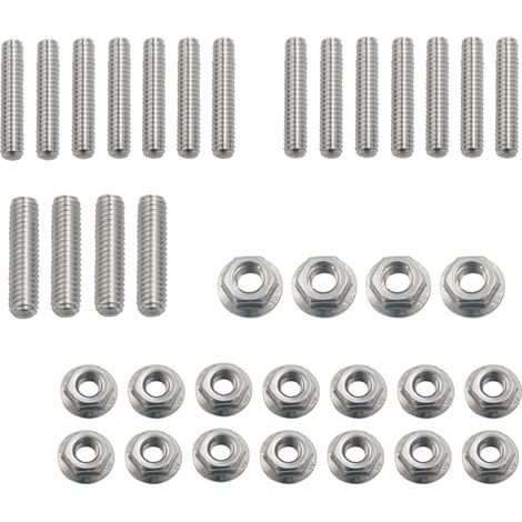 SBC KIT de goujons de carter d'huile boulons de remplacement en acier inoxydable pour CHEVY 283 327 350 400 petit bloc (1/5)
