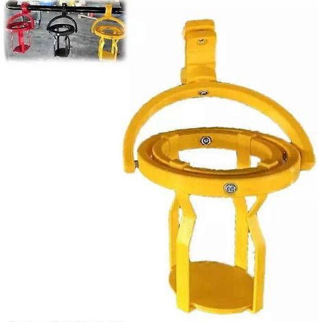 Porte-gobelet gyroscopique, extenseur de porte-gobelet Gyrgo, jaune imprimé en 3D (1/3)