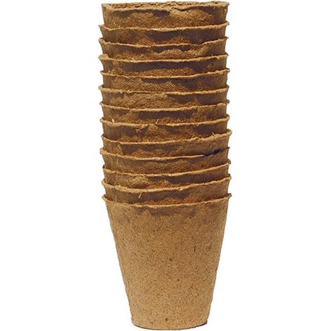 NORTENE - Godets 16 pots Growing ø 8 x h 8 cm 100 % compostable (1/2)