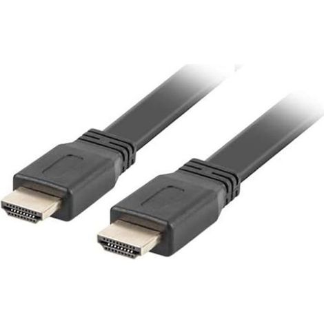 Câble HDMI - HDMI 2.0 - 1,8 M - Connecteurs Mâles Droits - Plaqué Or - Cuivre - 18 Gbit/s - ARC Ethernet (1/2)