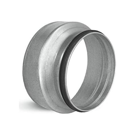 Réducteur de manchon pressé sur mamelon avec joint à lèvre pour tube spiralé, Flex (200-125 mm)
