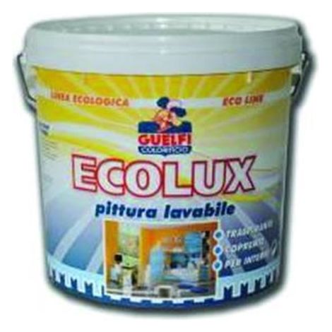 Lavabile Traspirante "Ecolux" Per Interni - lt.2.5 bianca