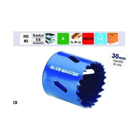 Couronne Perforatrice Bimétallique 19 mm pour Métaux et Bois