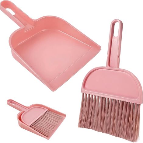 Brosse à cage pour cochon d'Inde, mini pelle et balai (1/5)