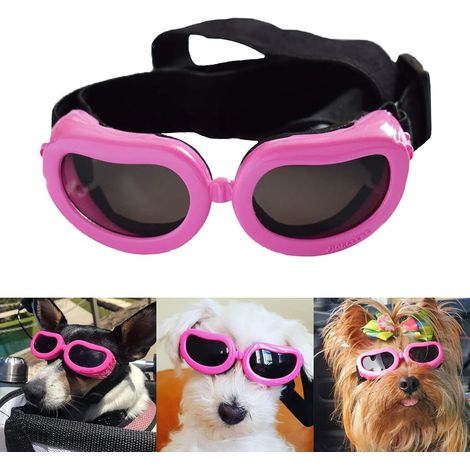 Filiyano-Lunettes pour chien anti-UV, lunettes pour animaux de compagnie réglables (1/5)