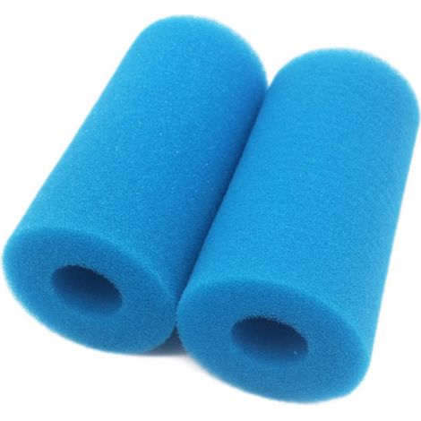 Bouchons d'éponge creuse pour le nettoyage des tuyaux-2010cm, bleu, 2pcs (1/5)